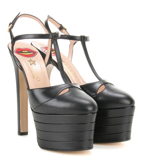 gucci angel platform outlet|women's gucci platform shoes.